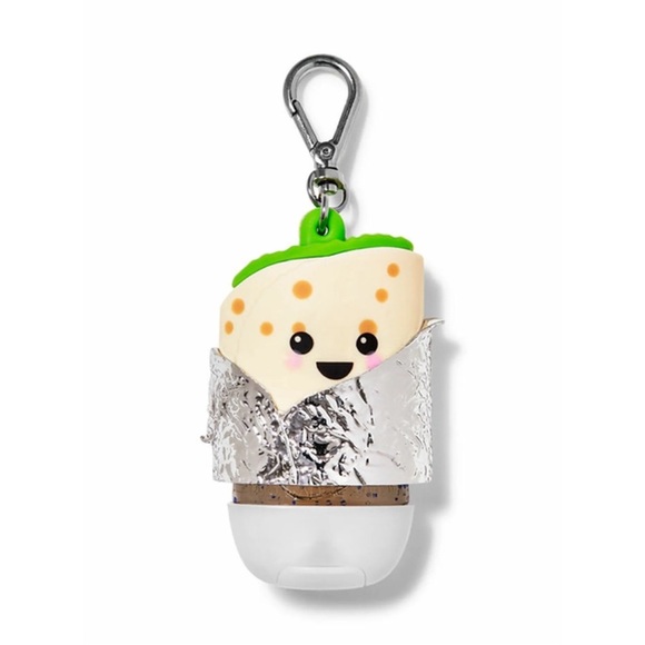 Bath and Body Works Happy Burrito PocketBac Sanitizer Holder, NWT 🌯 - Picture 7 of 7